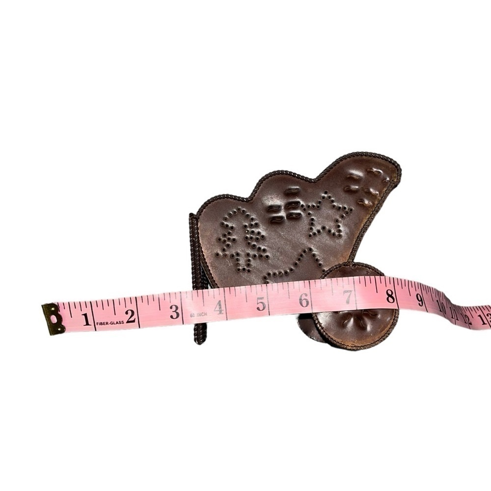 Vtg Christmas Decoration Holiday
Elegance Brown Metal Sleigh - Picture 6 of 7